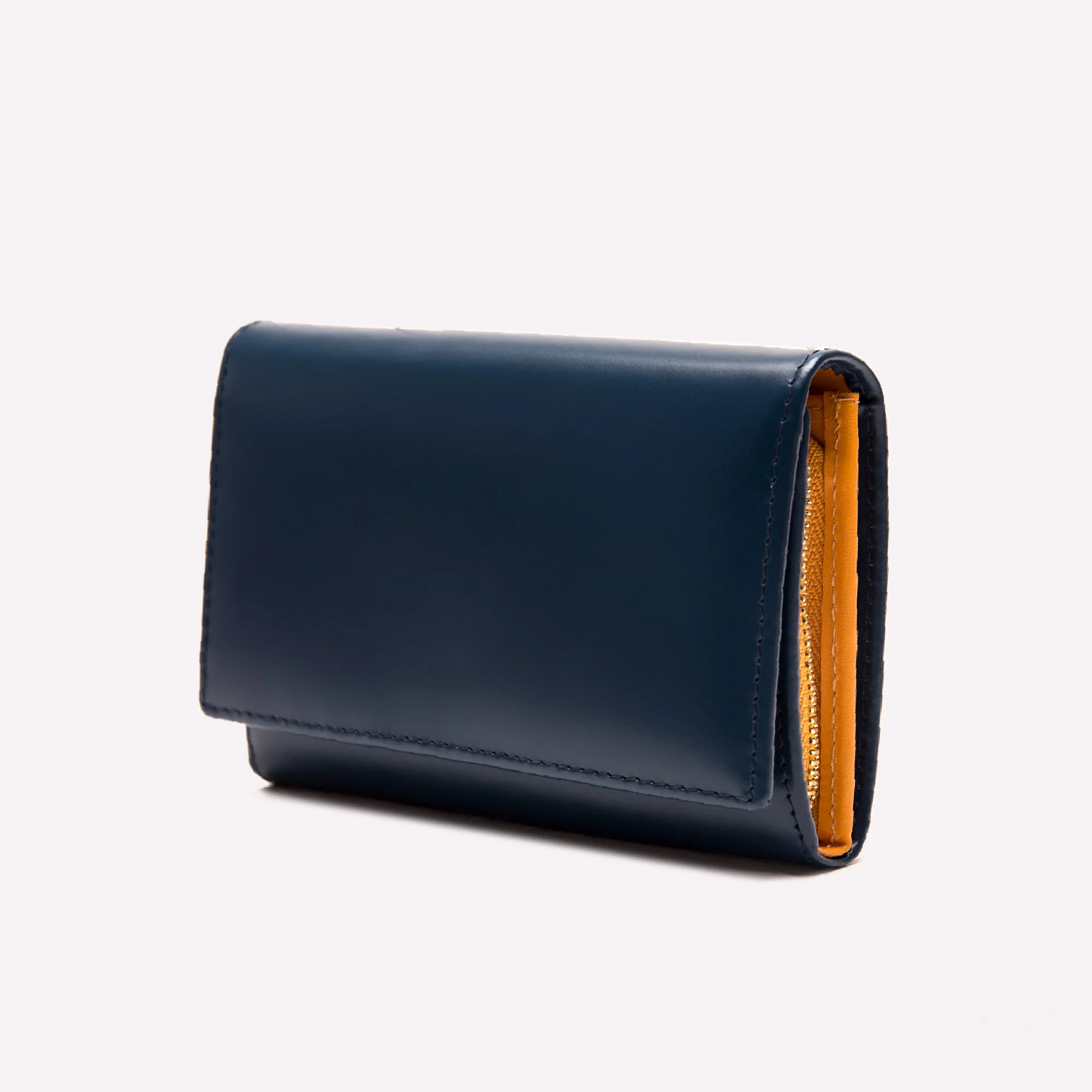 Bridle Hide Midi Flap-Over Purse - Image 17
