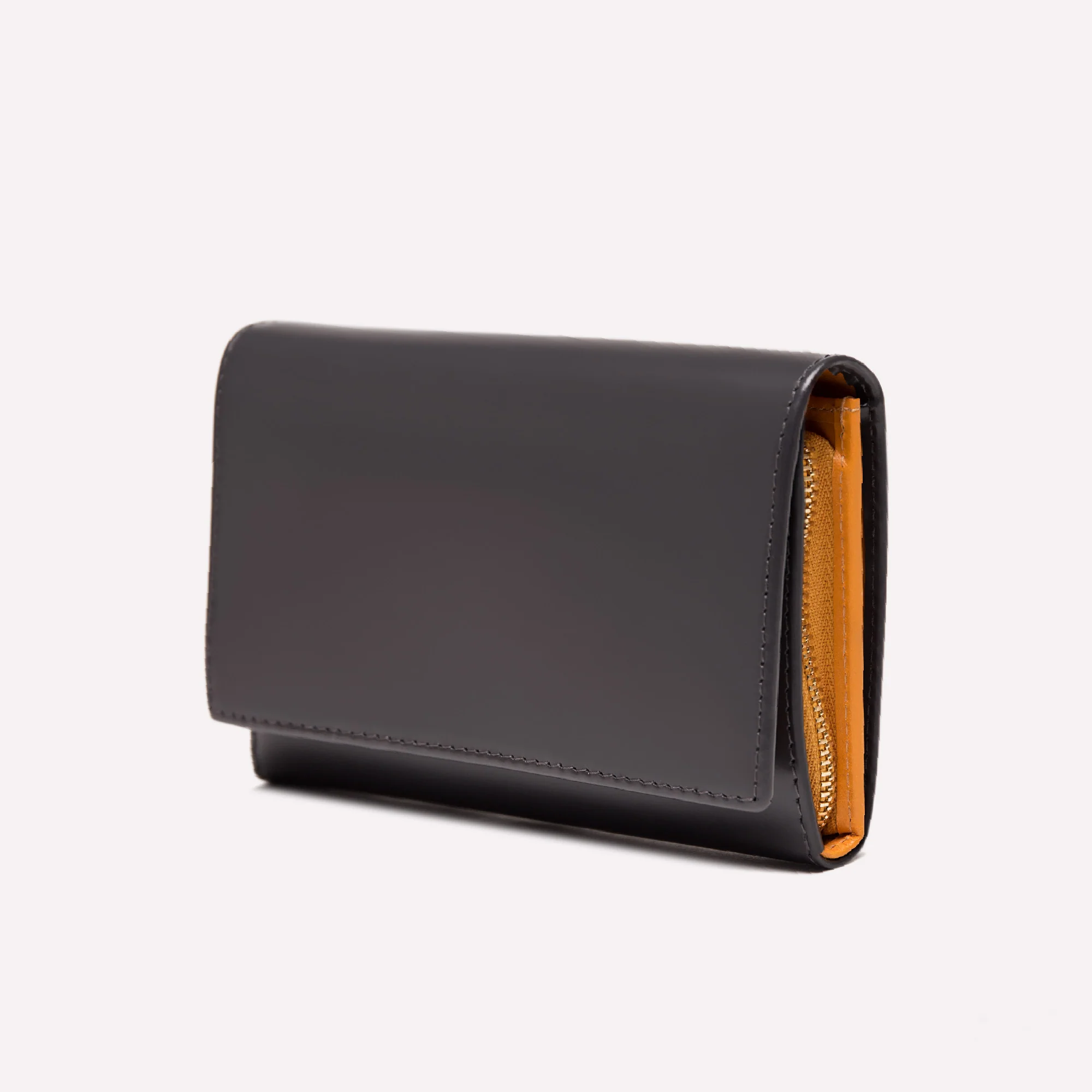 Bridle Hide Midi Flap-Over Purse - Image 20