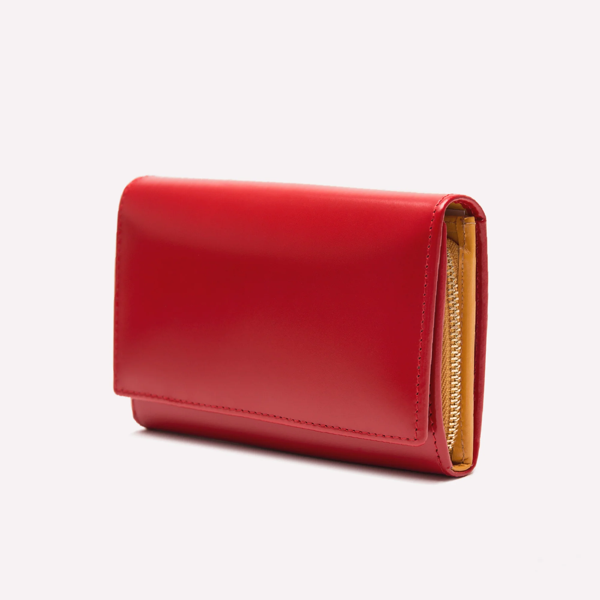 Bridle Hide Midi Flap-Over Purse - Image 23