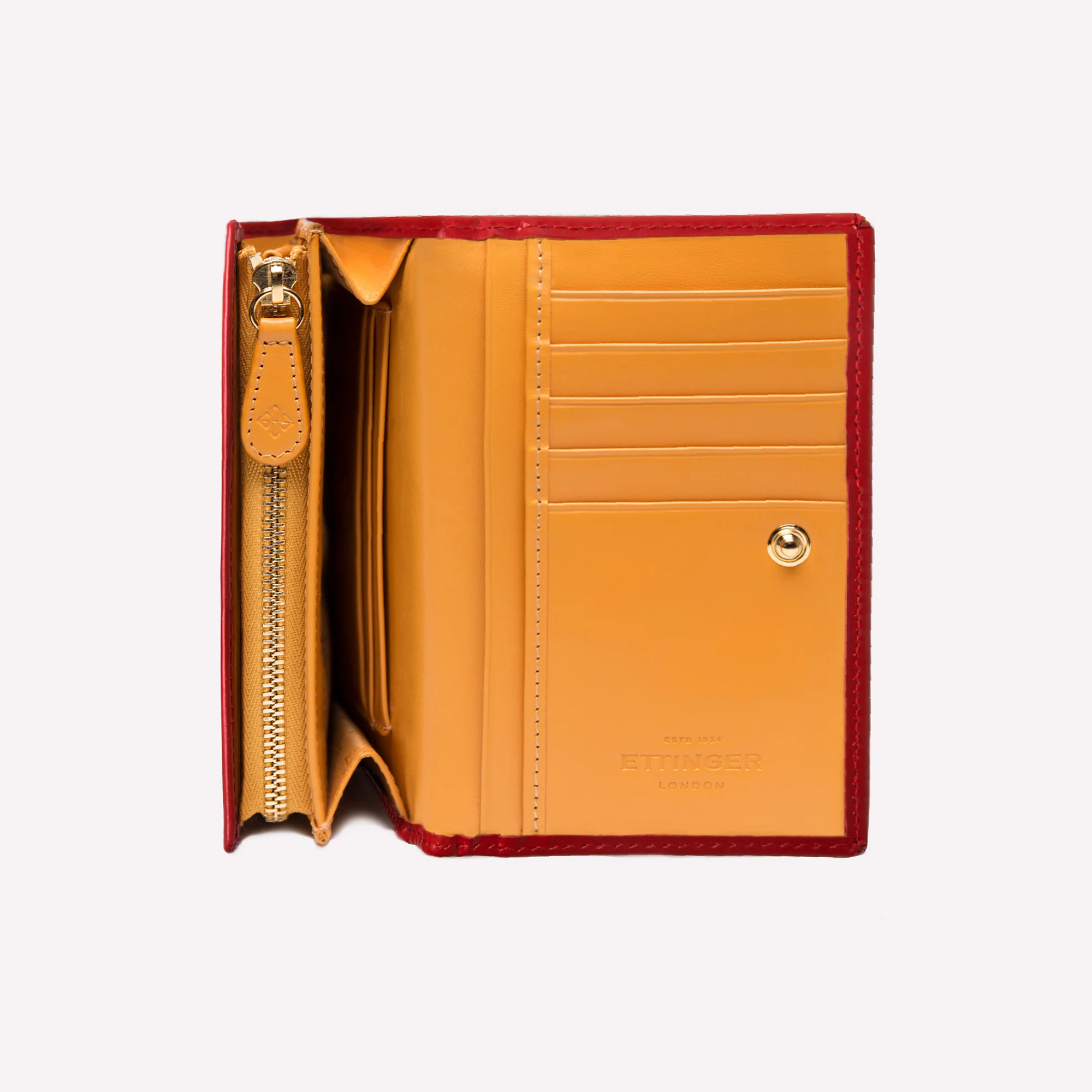 Bridle Hide Midi Flap-Over Purse - Image 24