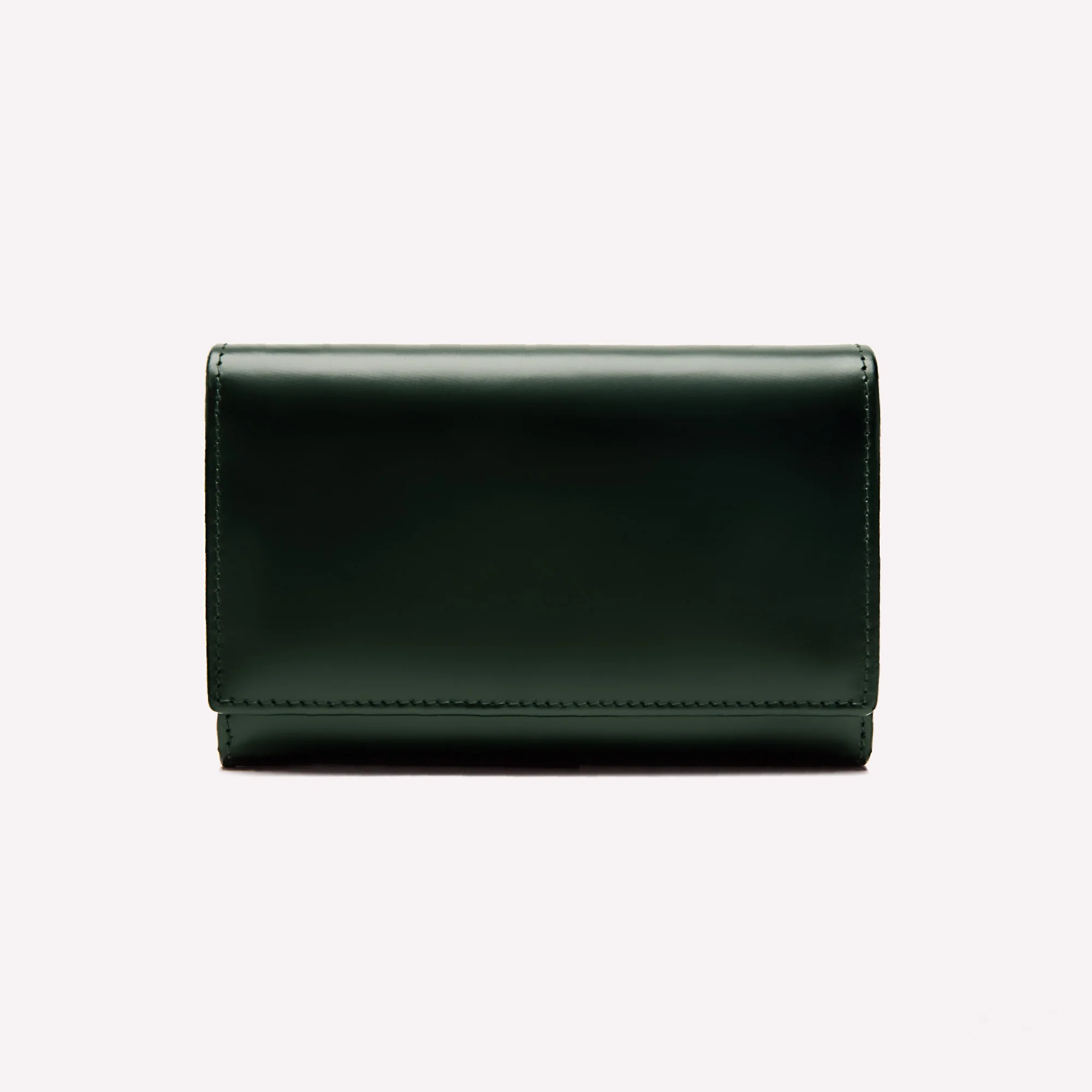 Bridle Hide Midi Flap-Over Purse - Image 7