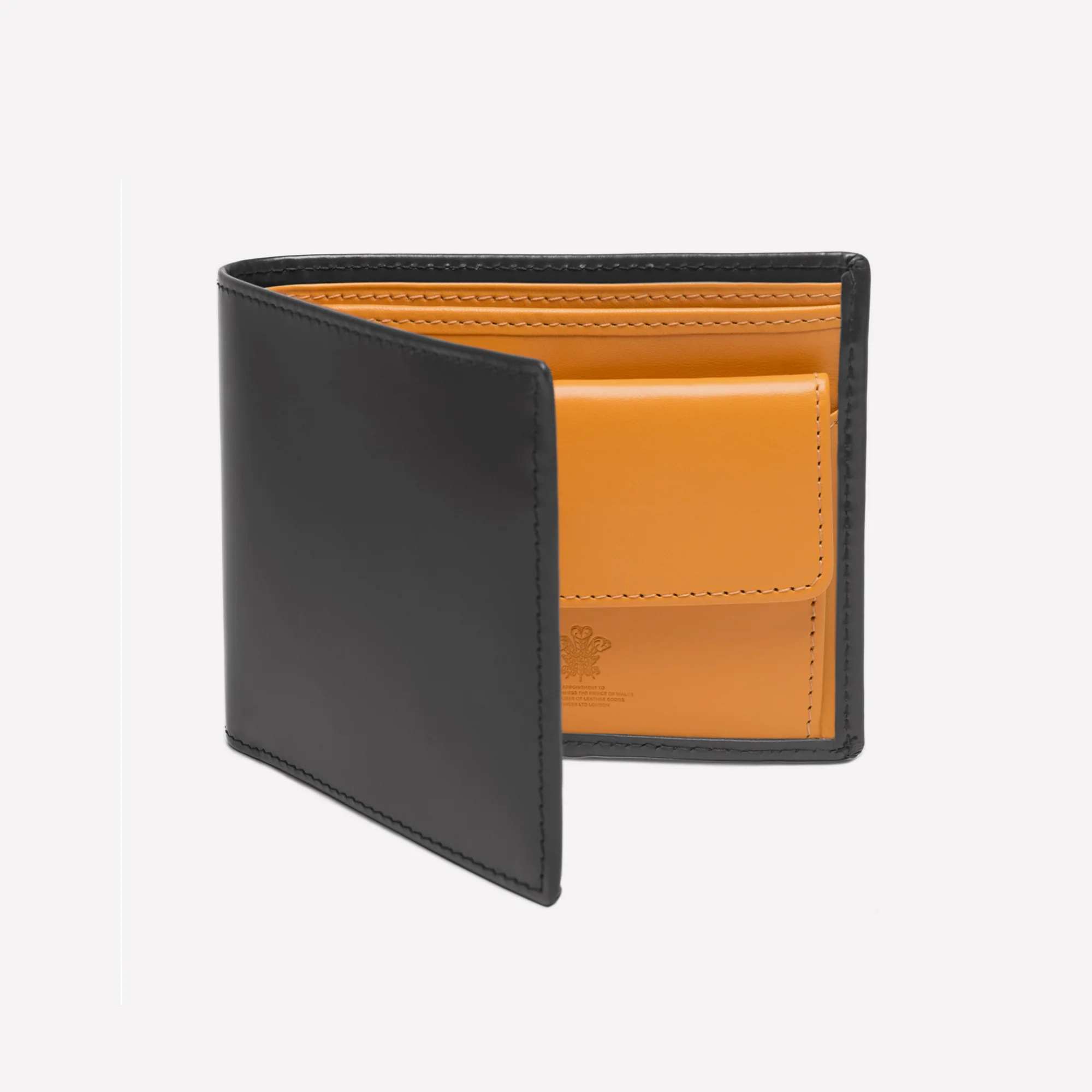 Bridle Hide Billfold Wallet with 3 C/C and Purse - Image 12