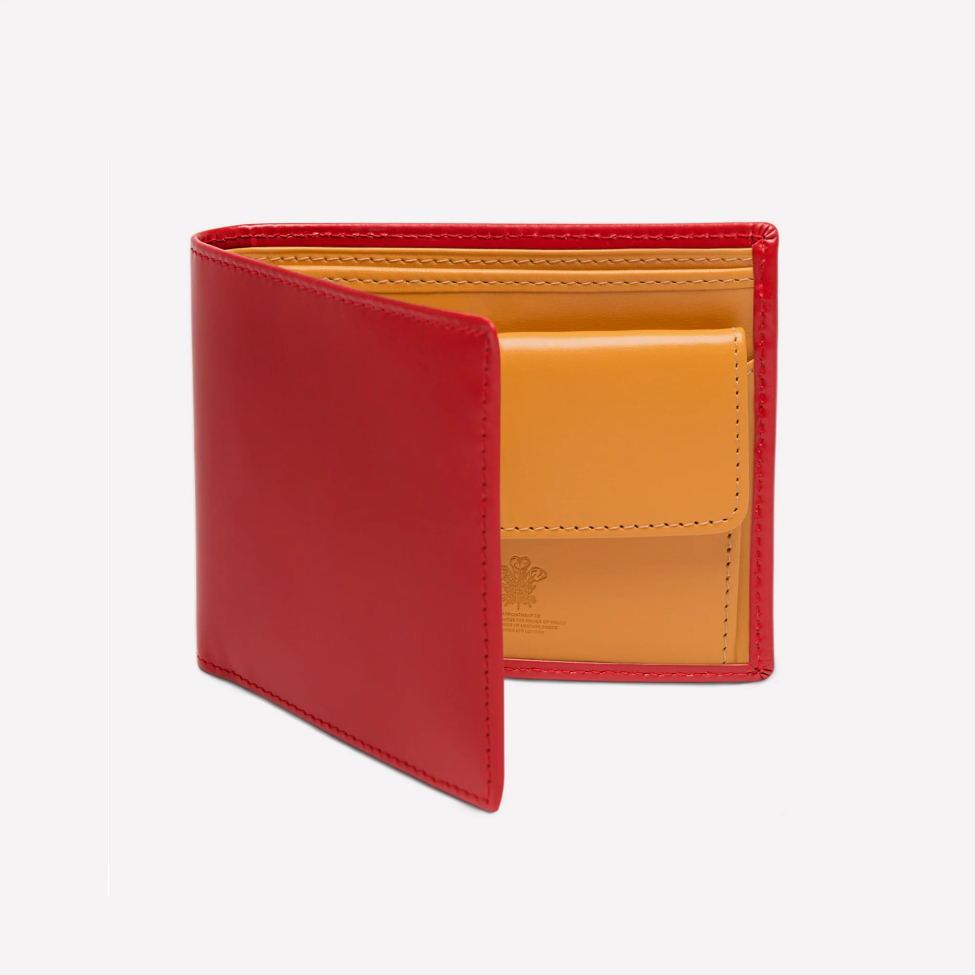 Bridle Hide Billfold Wallet with 3 C/C and Purse - Image 15