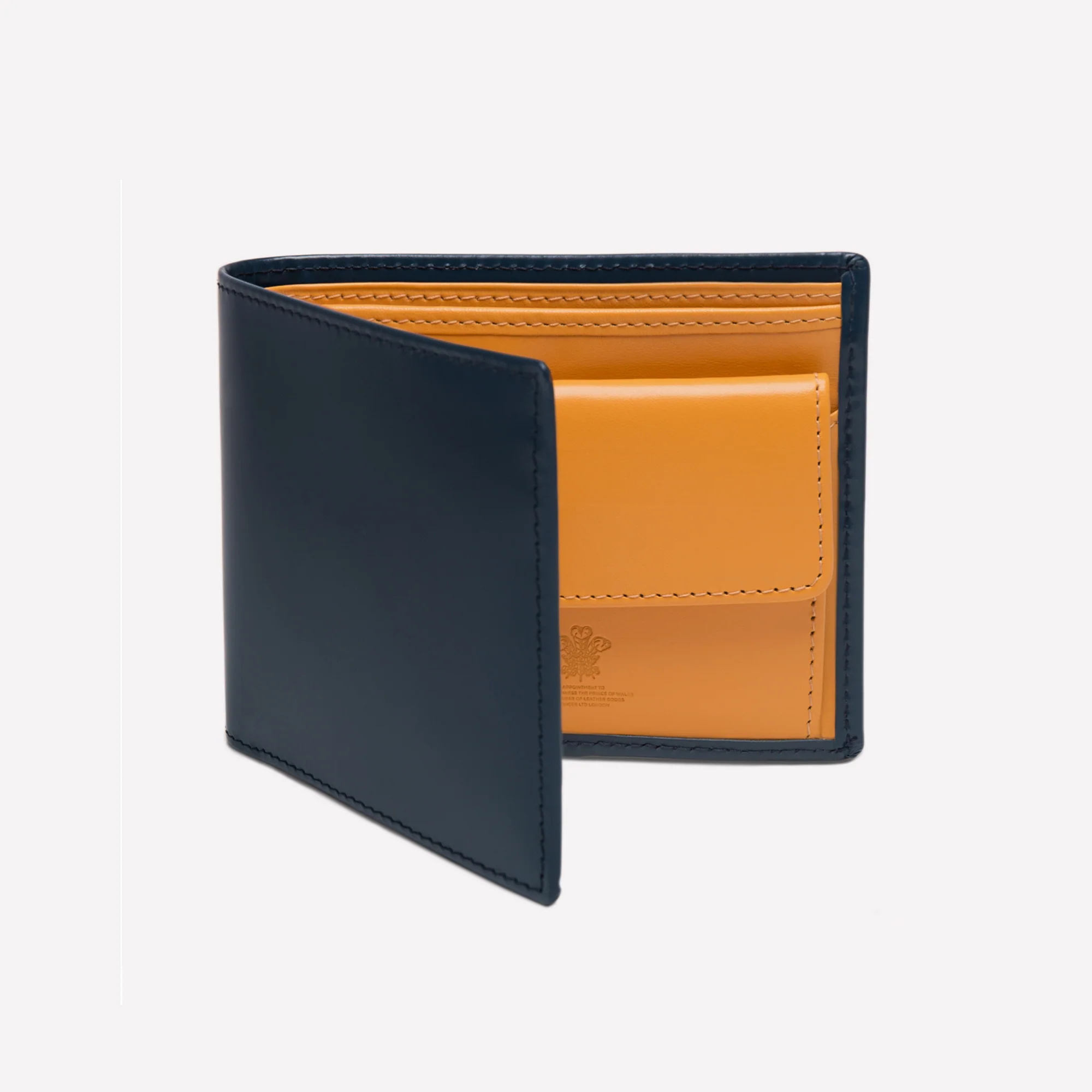 Bridle Hide Billfold Wallet with 3 C/C and Purse - Image 21