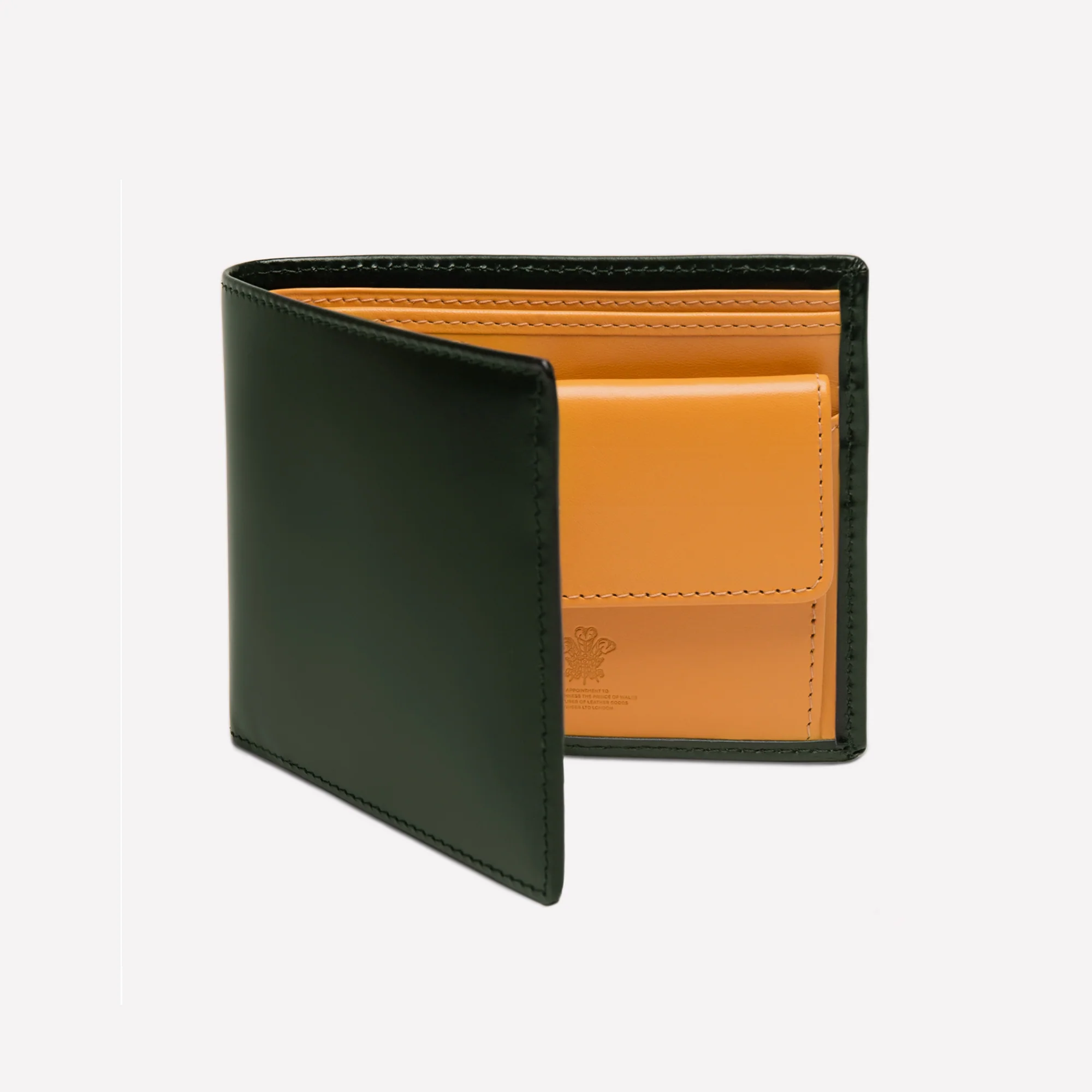 Bridle Hide Billfold Wallet with 3 C/C and Purse - Image 24