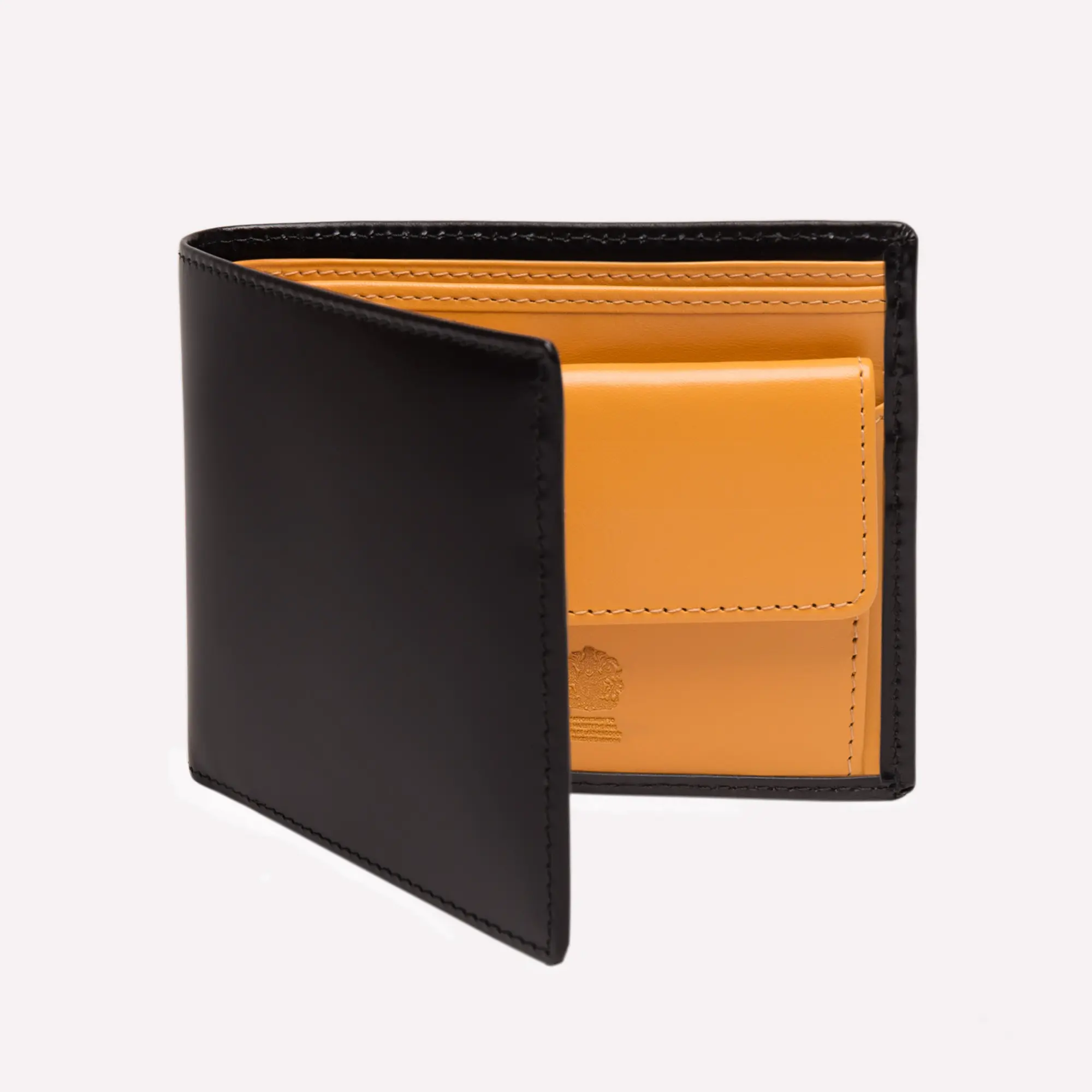 Bridle Hide Billfold Wallet with 3 C/C and Purse - Image 27