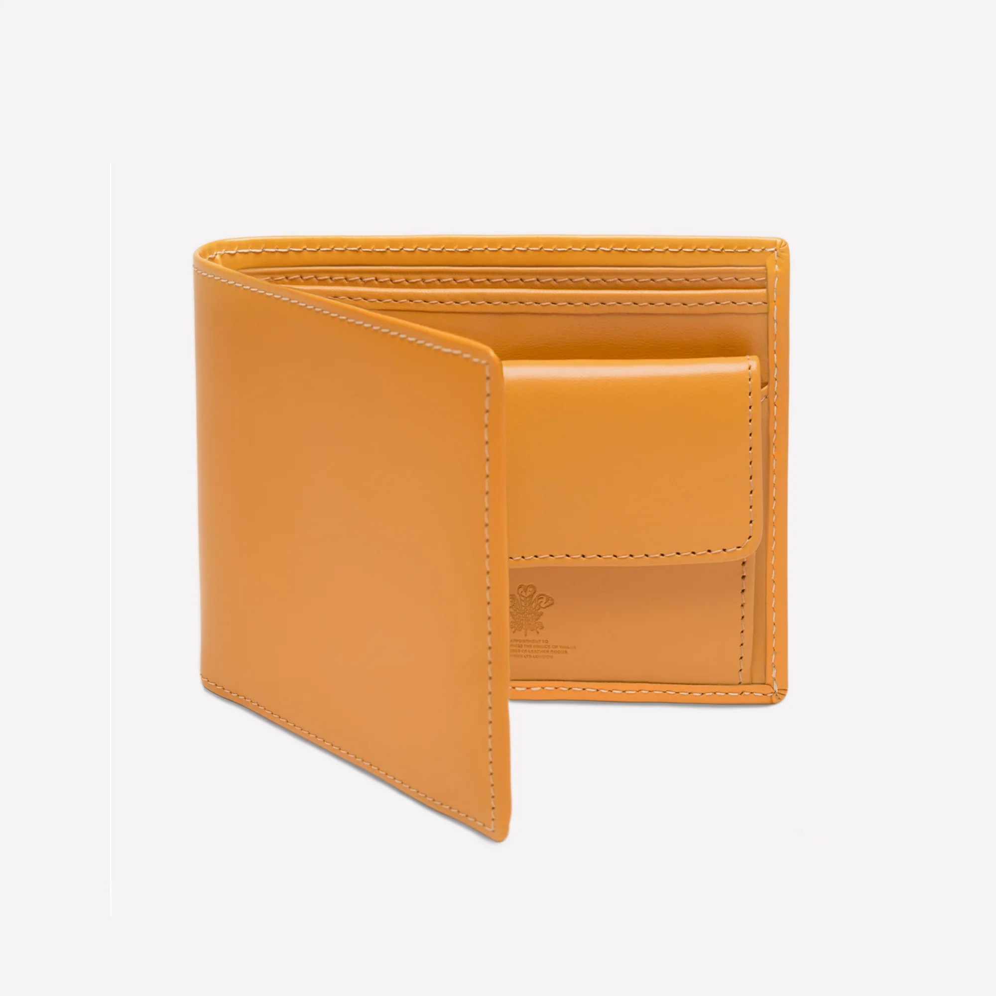 Bridle Hide Billfold Wallet with 3 C/C and Purse - Image 5
