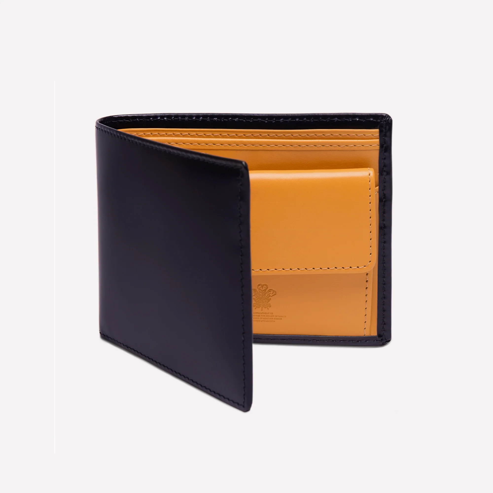 Bridle Hide Billfold Wallet with 3 C/C and Purse - Image 8