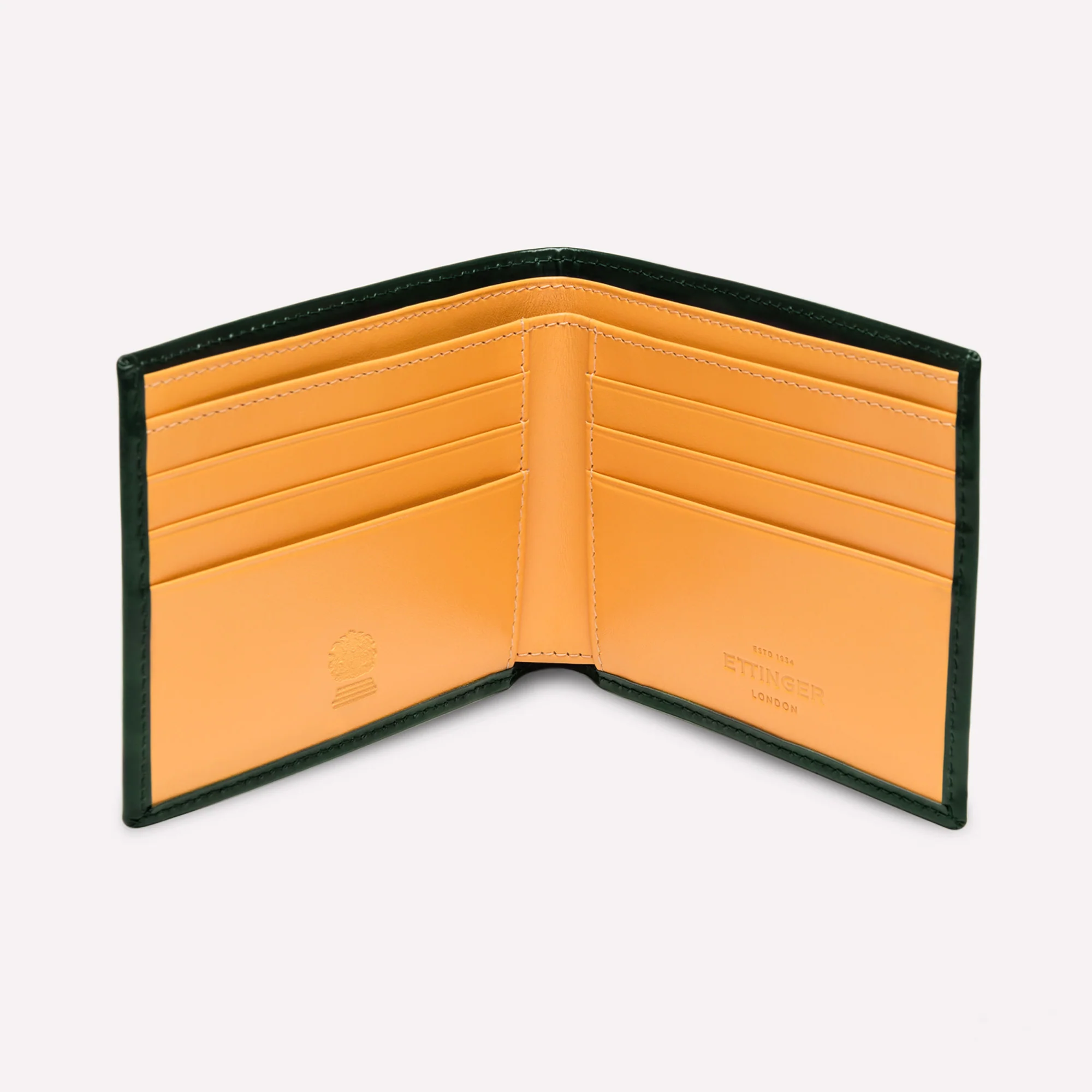 Bridle Hide Billfold Wallet with 6 C/C - Image 18