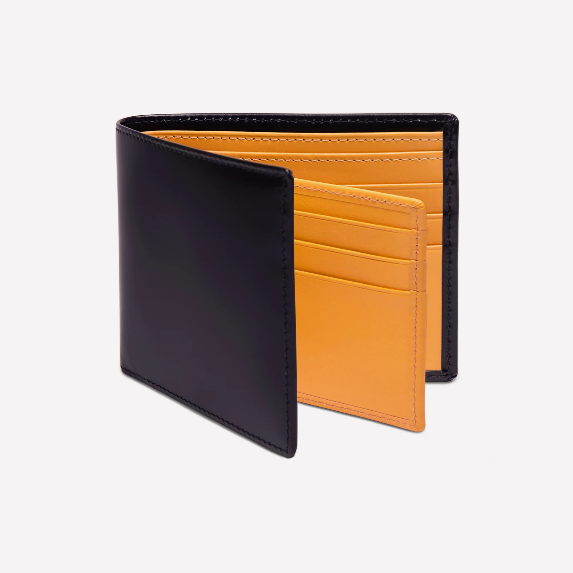 Bridle Hide Billfold Wallet with 12 C/C - Image 14