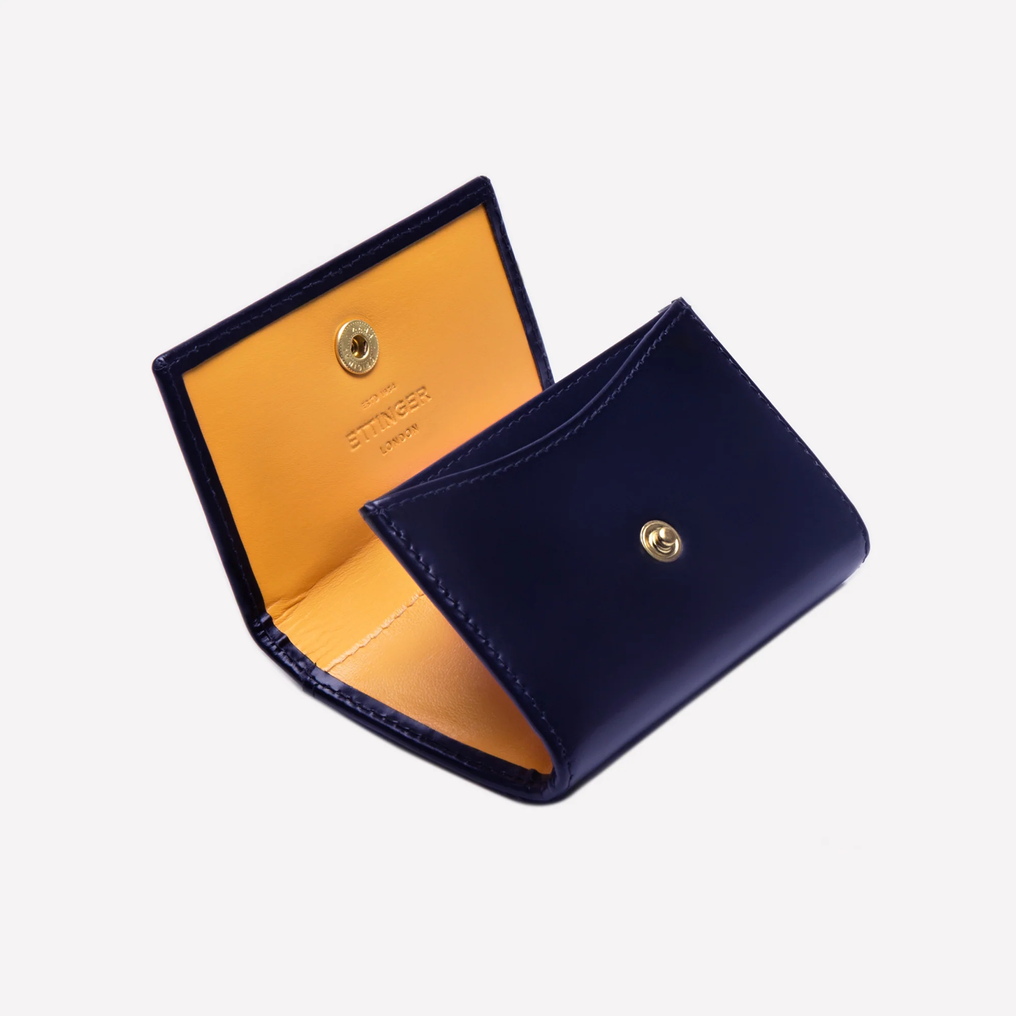 Bridle Hide Coin Purse with Card Pocket - Image 20