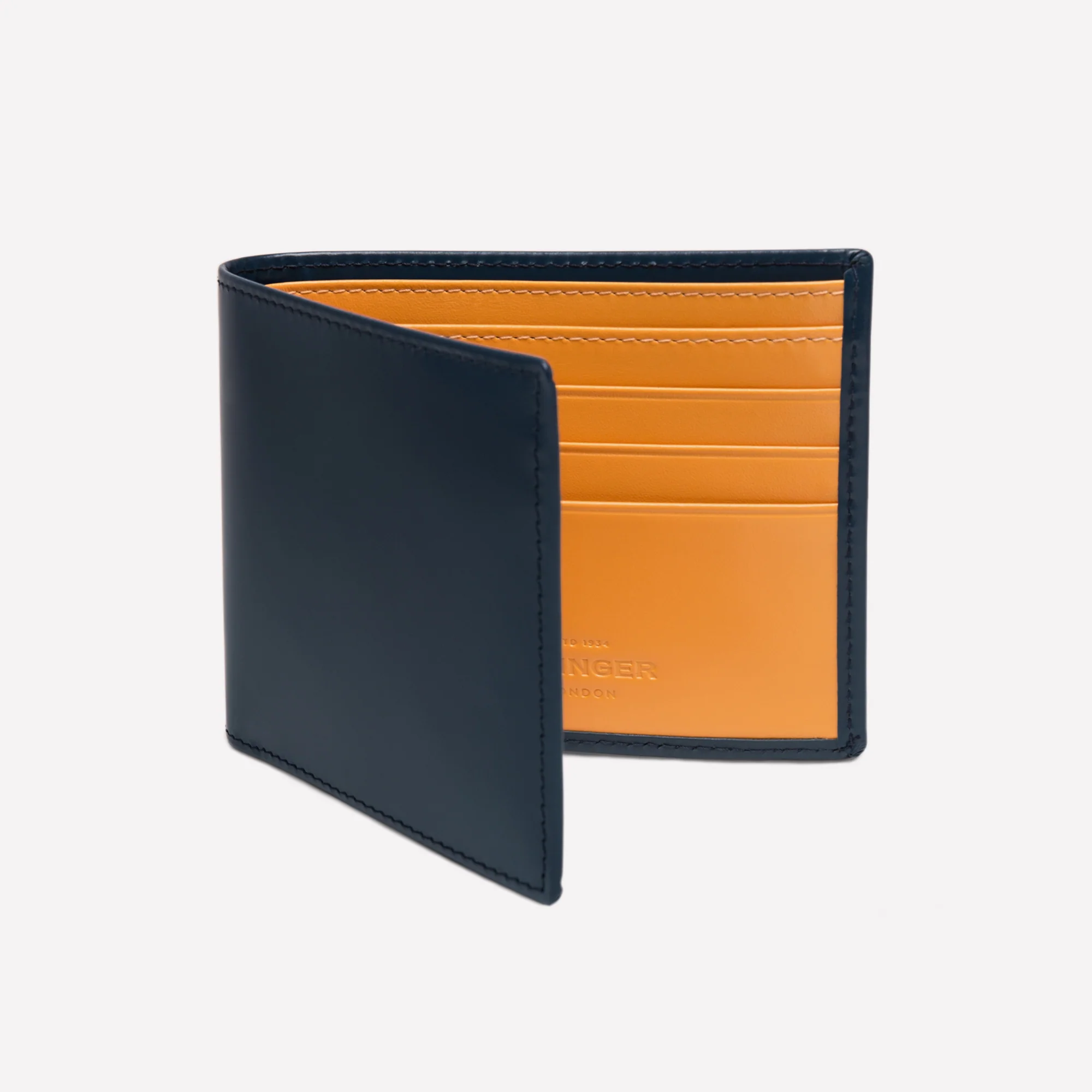 Bridle Hide Billfold Wallet with 6 C/C - Image 13