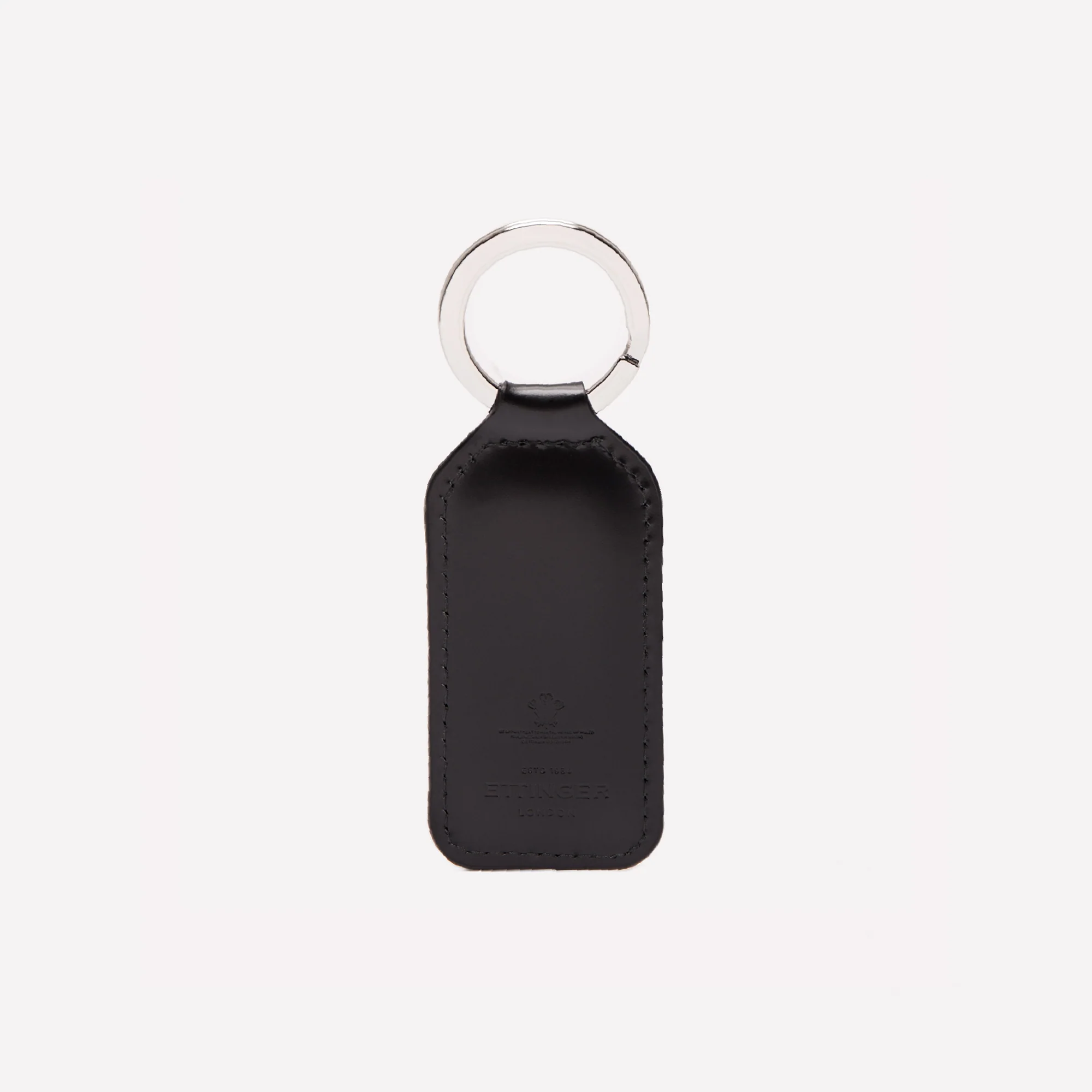 Bridle Hide Rectangular Key Ring - Image 17
