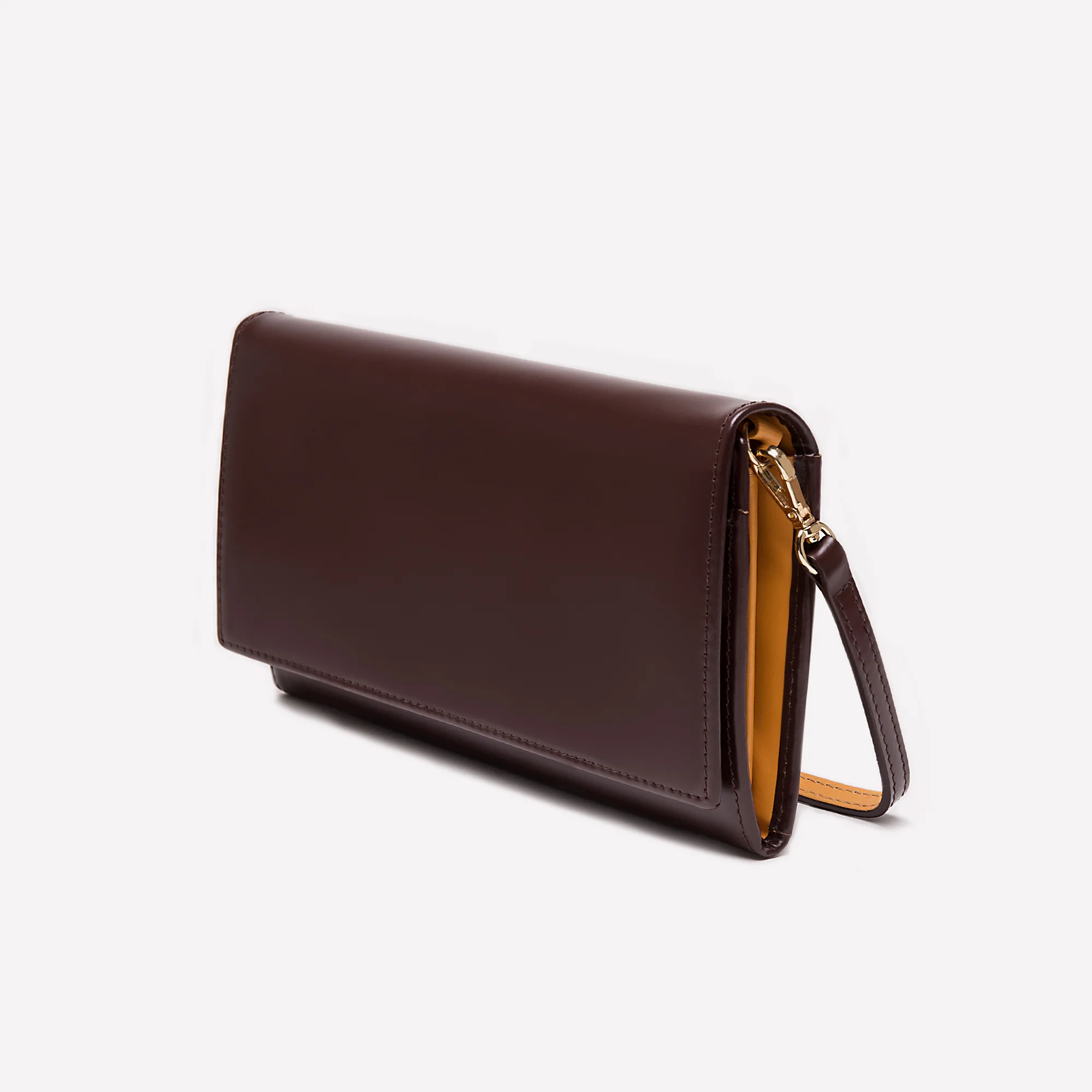 Bridle Hide Large Flap-Over Purse - Image 14