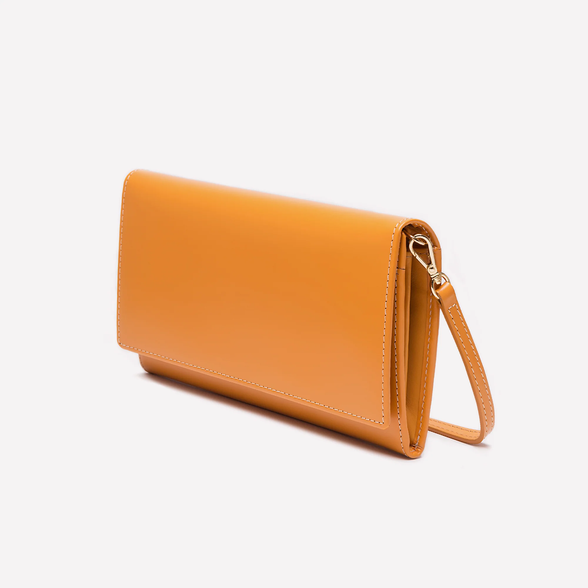 Bridle Hide Large Flap-Over Purse - Image 27