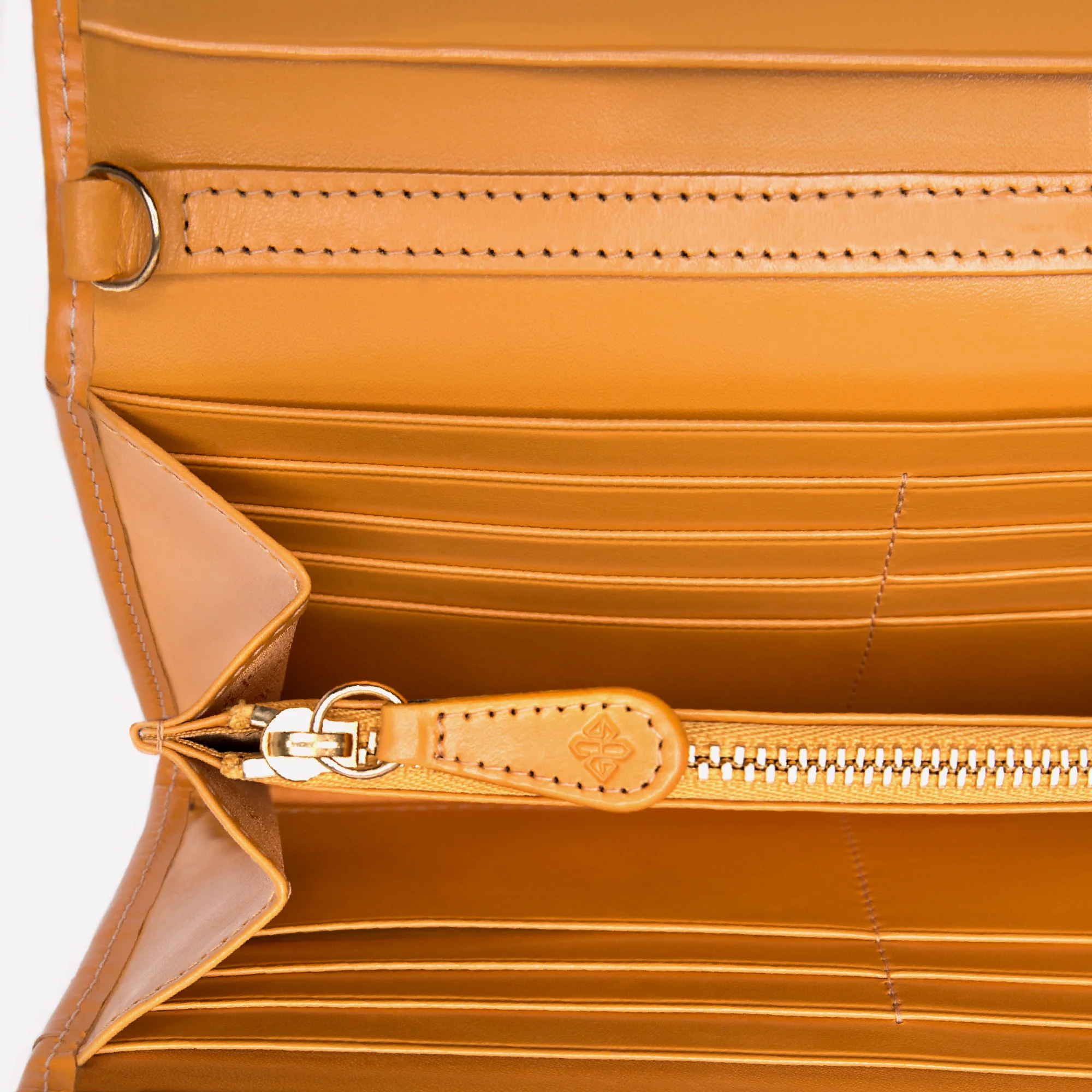 Bridle Hide Large Flap-Over Purse - Image 28