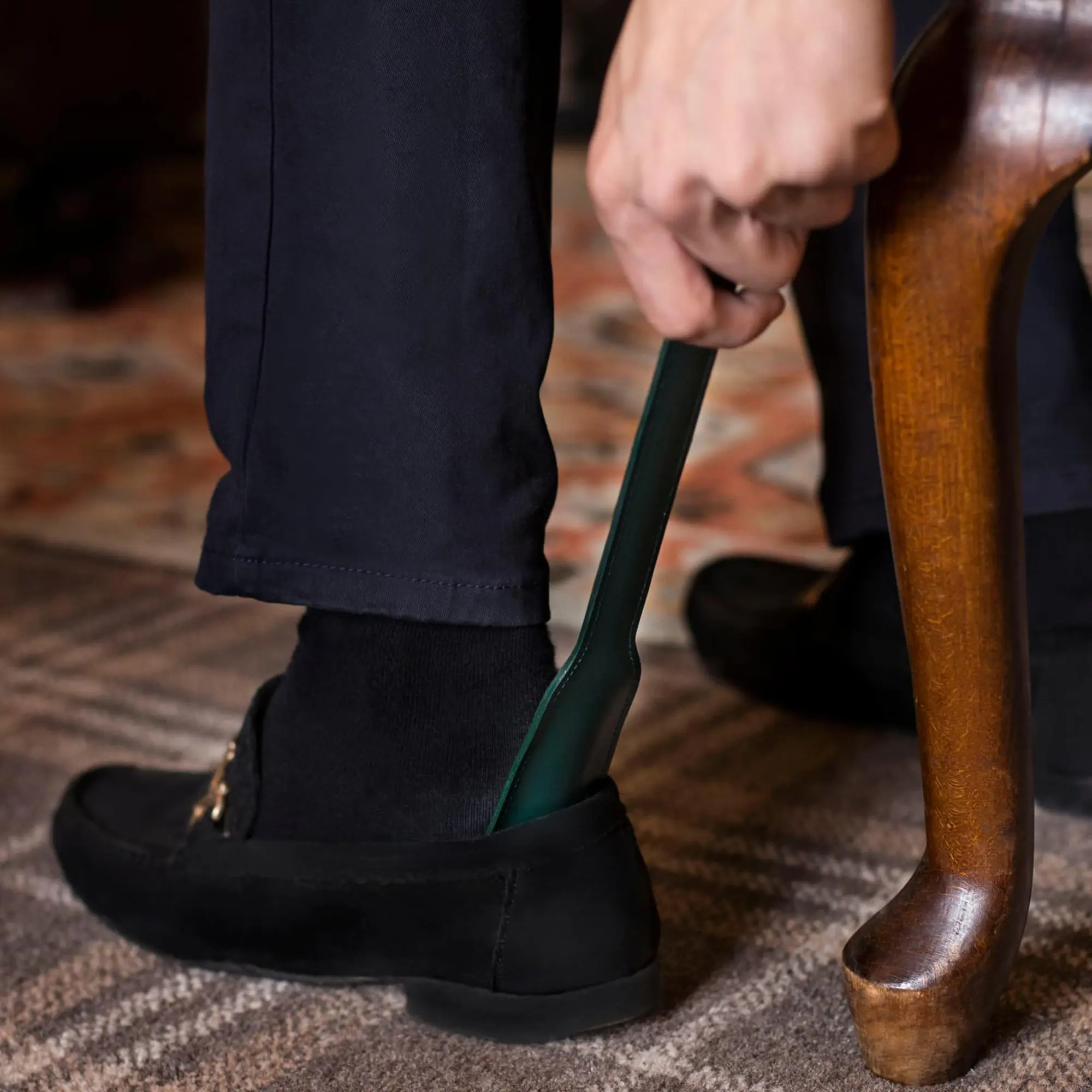 Bridle Hide Medium Shoehorn - Image 3