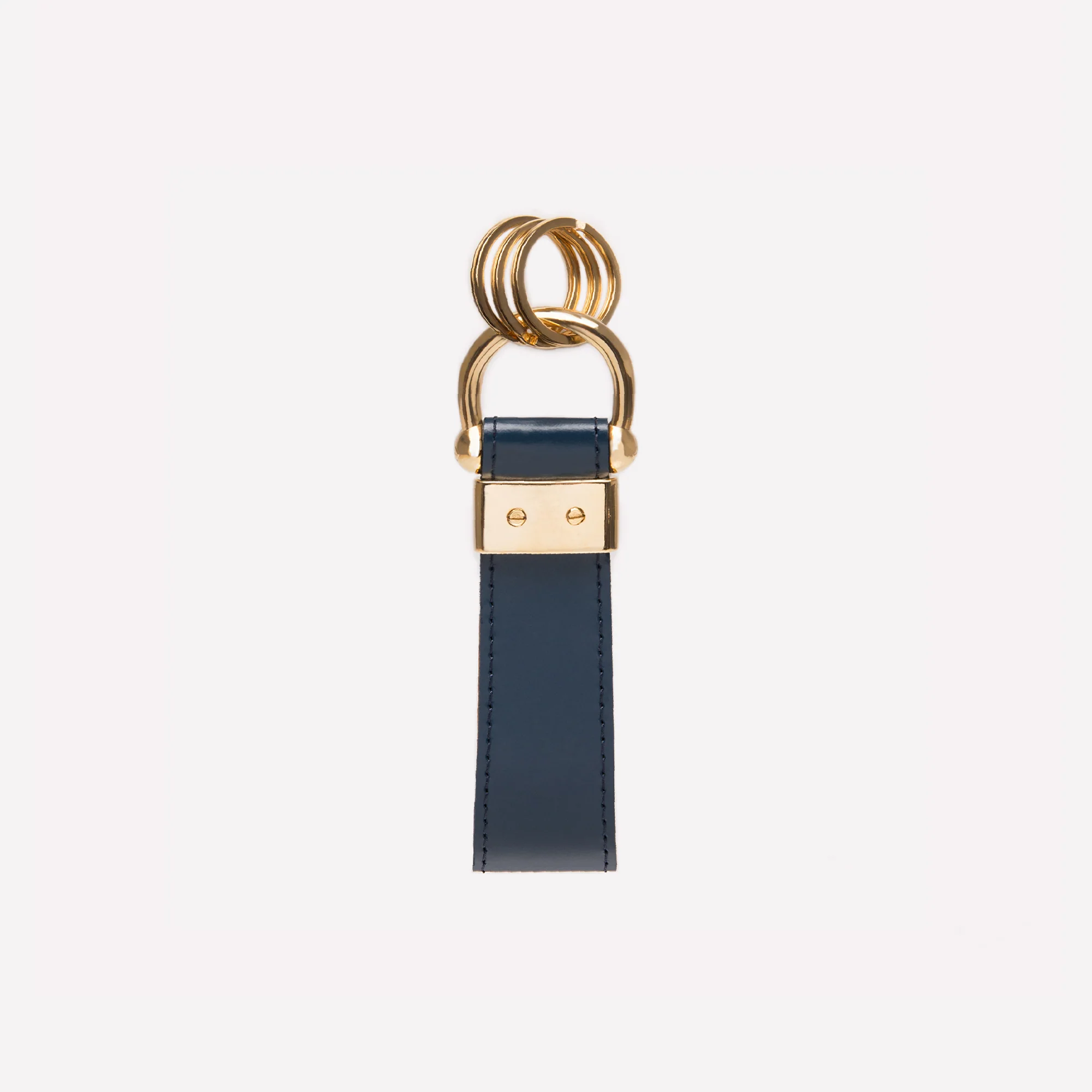 Bridle Hide Stirrup Keyring - Image 3
