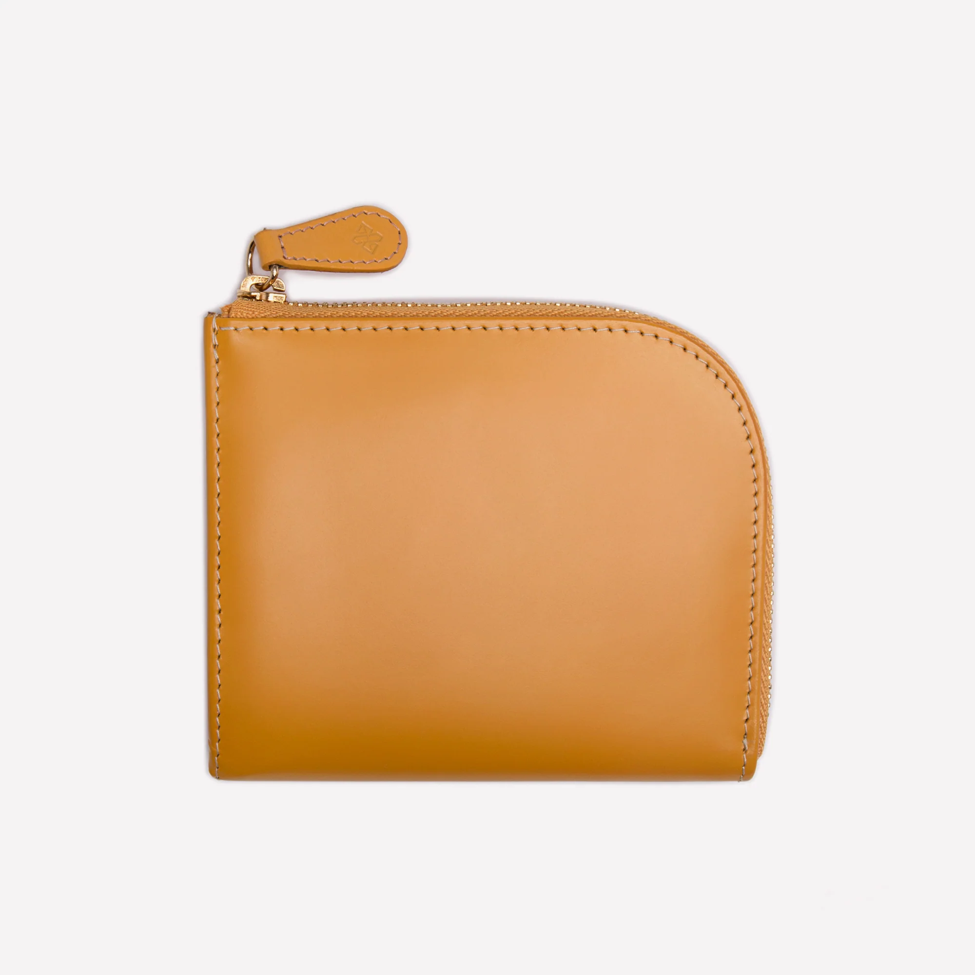 Bridle Hide Zipped Curved Wallet with Key Strap - Image 14