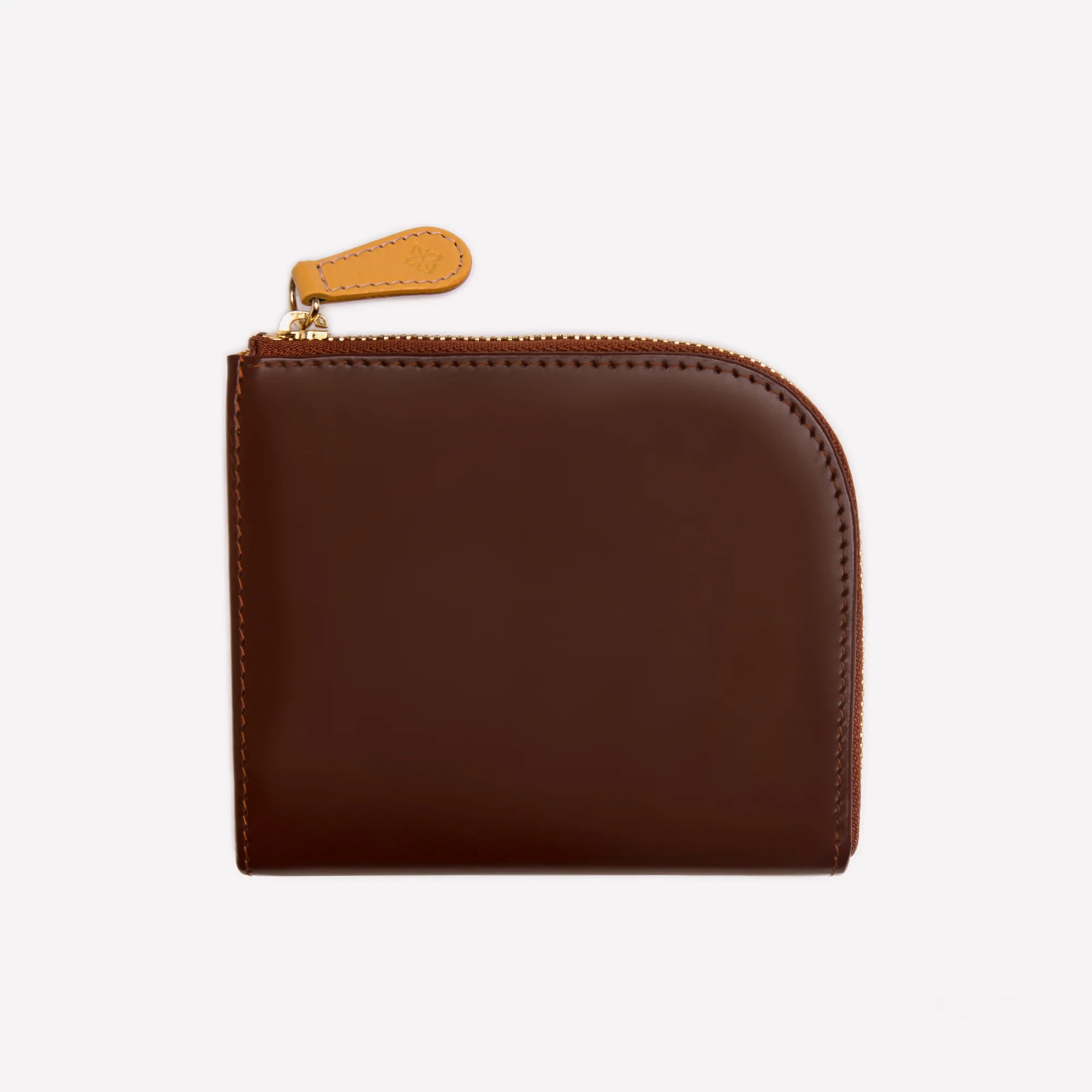 Bridle Hide Zipped Curved Wallet with Key Strap - Image 17