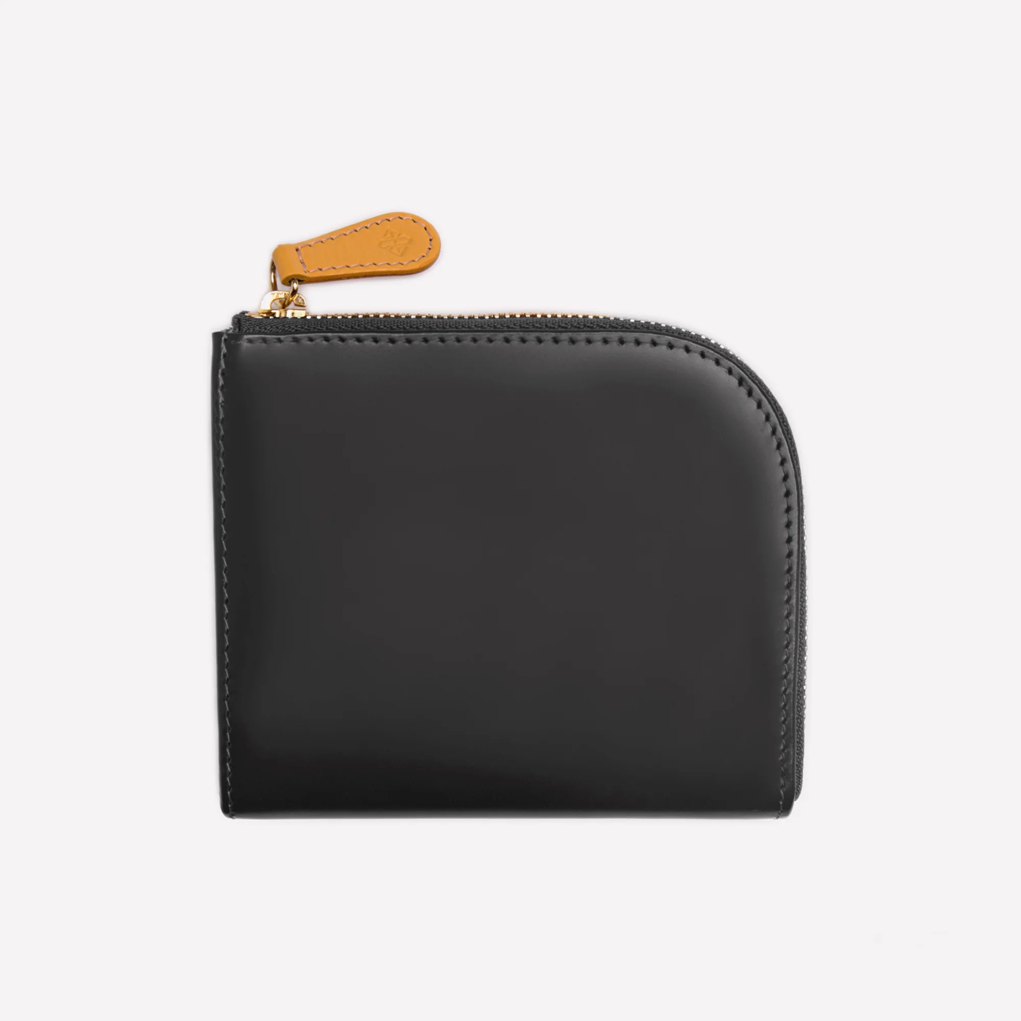 Bridle Hide Zipped Curved Wallet with Key Strap - Image 20