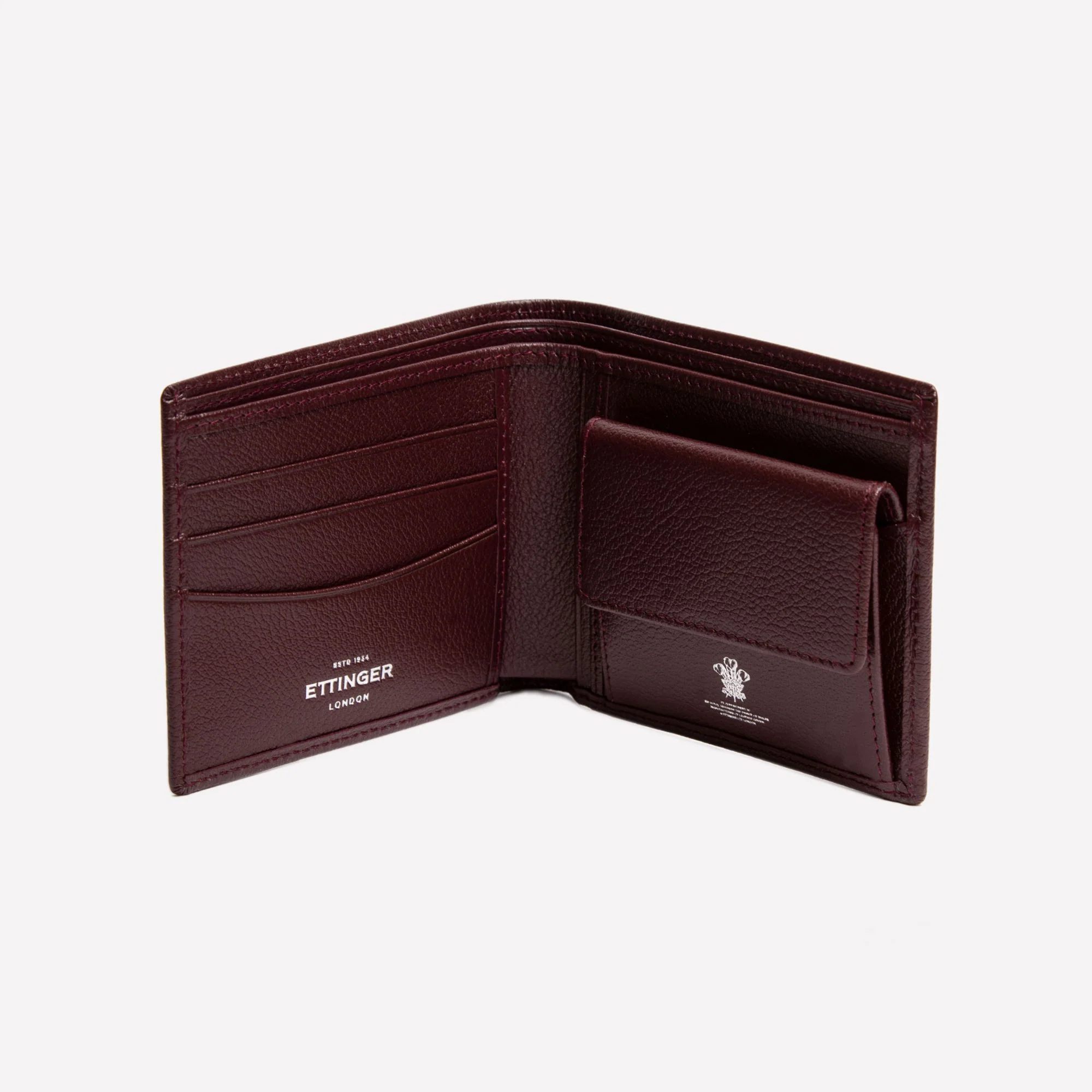 Capra Billfold Wallet With 3 C/C and Purse - Image 12