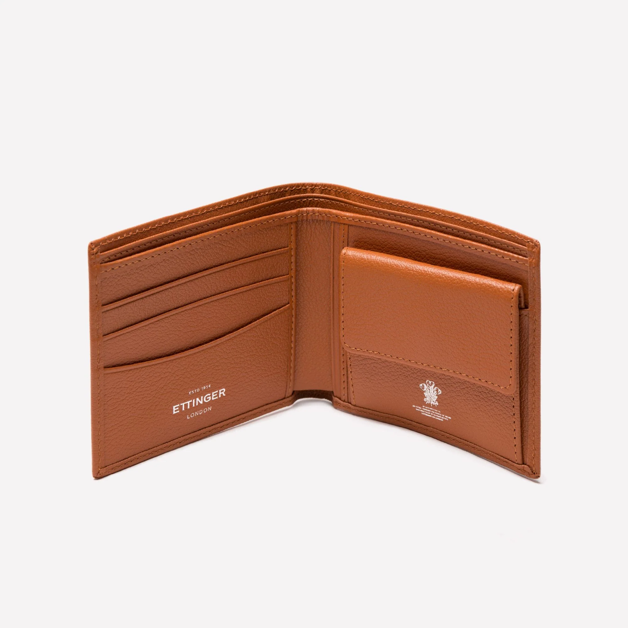 Capra Billfold Wallet With 3 C/C and Purse - Image 3