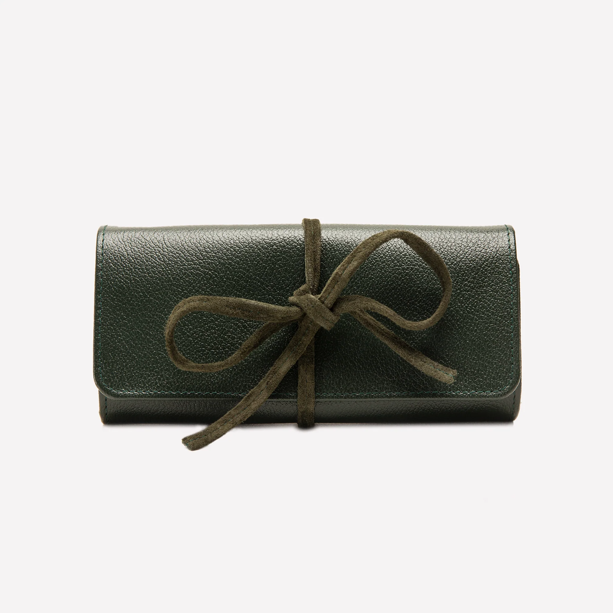 Capra Ecru Large Jewellery Roll