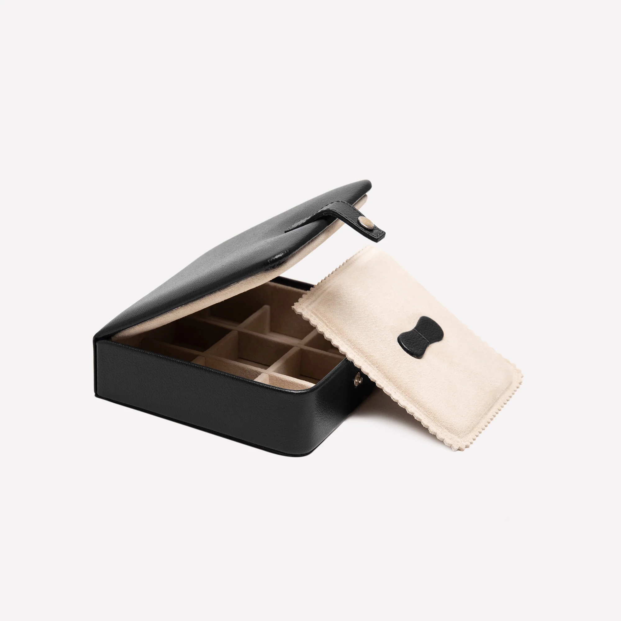 Capra Ecru Large Jewellery / Cufflink Box - Image 2