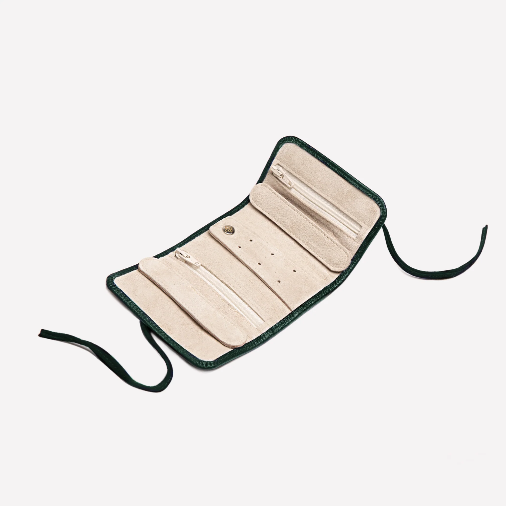 Capra Ecru Mini Jewellery Roll - Image 10