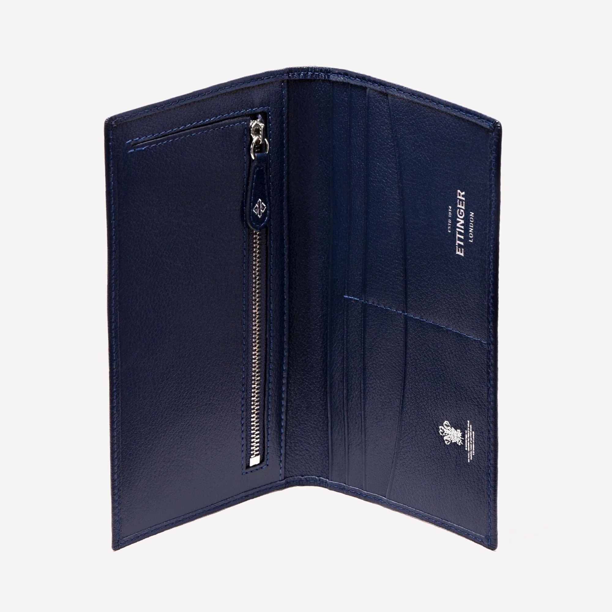 Capra Long Wallet With Zipped Pocket - Image 3