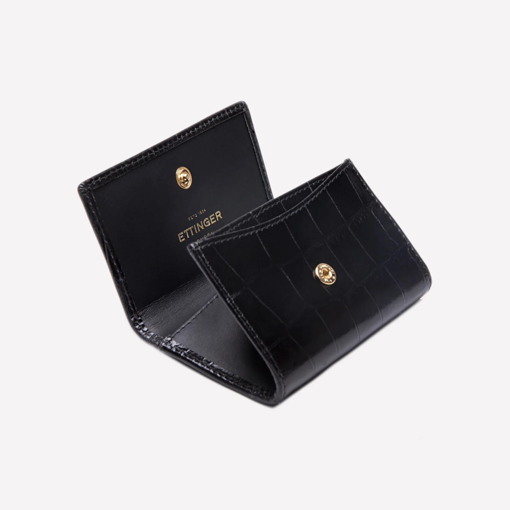 Croco Coin Purse with Card Pocket - Image 7