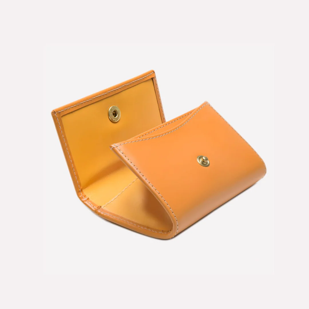 Heritage Bridle Hide Coin Purse with Card Pocket - Image 2