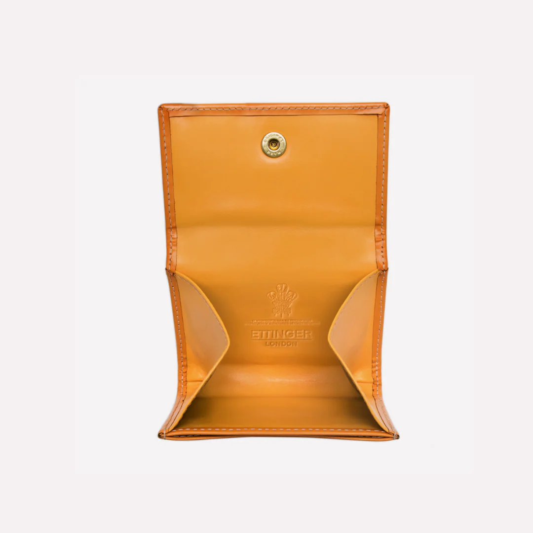 Heritage Bridle Hide Coin Purse with Card Pocket - Image 3