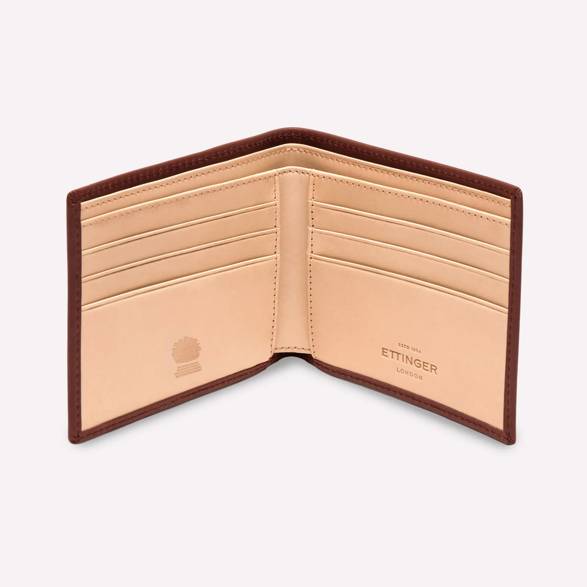 Saint Crispin Billfold Wallet with 6 C/C - Image 2
