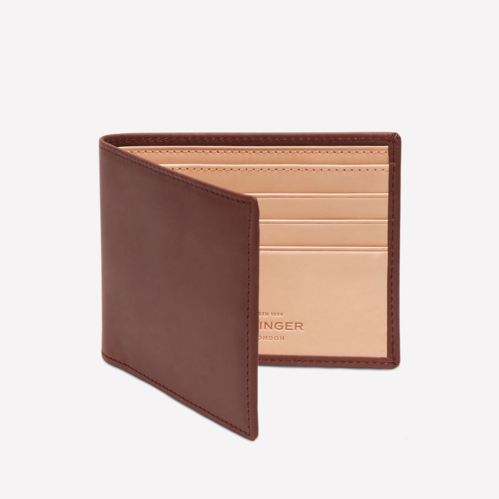 Saint Crispin Billfold Wallet with 6 C/C - Image 3
