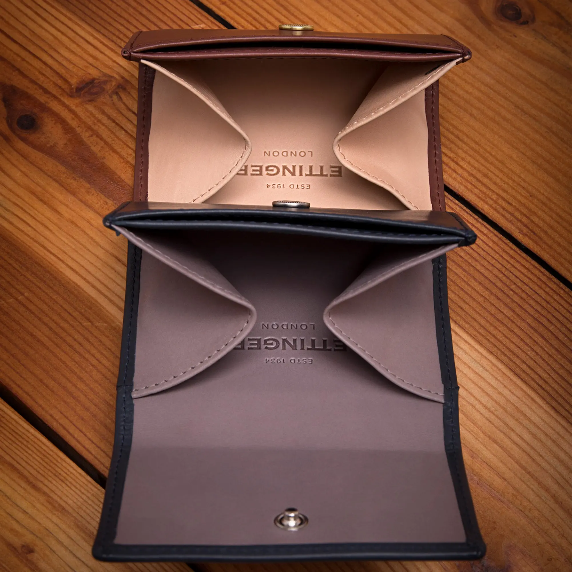 Saint Crispin Coin Purse with Card Pocket - Image 8