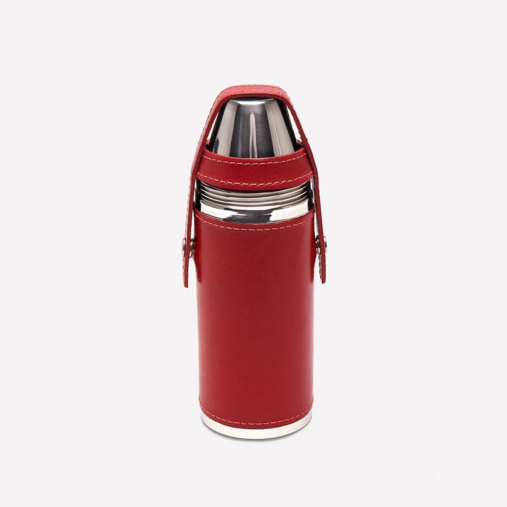 Sterling 8oz Hunter Flask with 4 Cups - Image 16