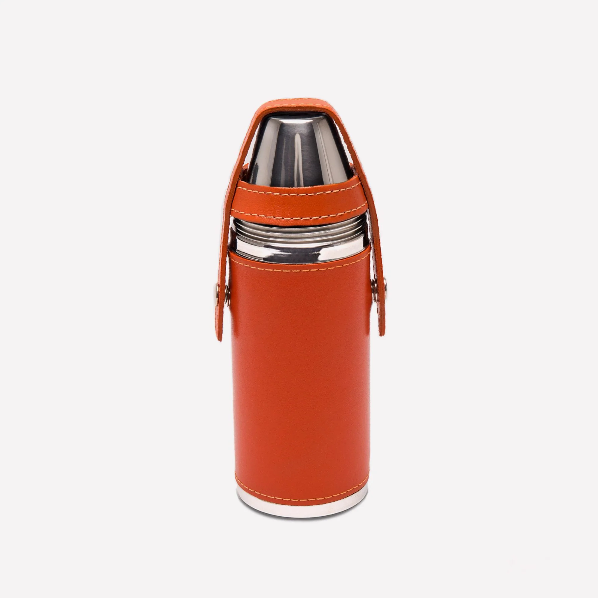 Sterling 8oz Hunter Flask with 4 Cups - Image 6