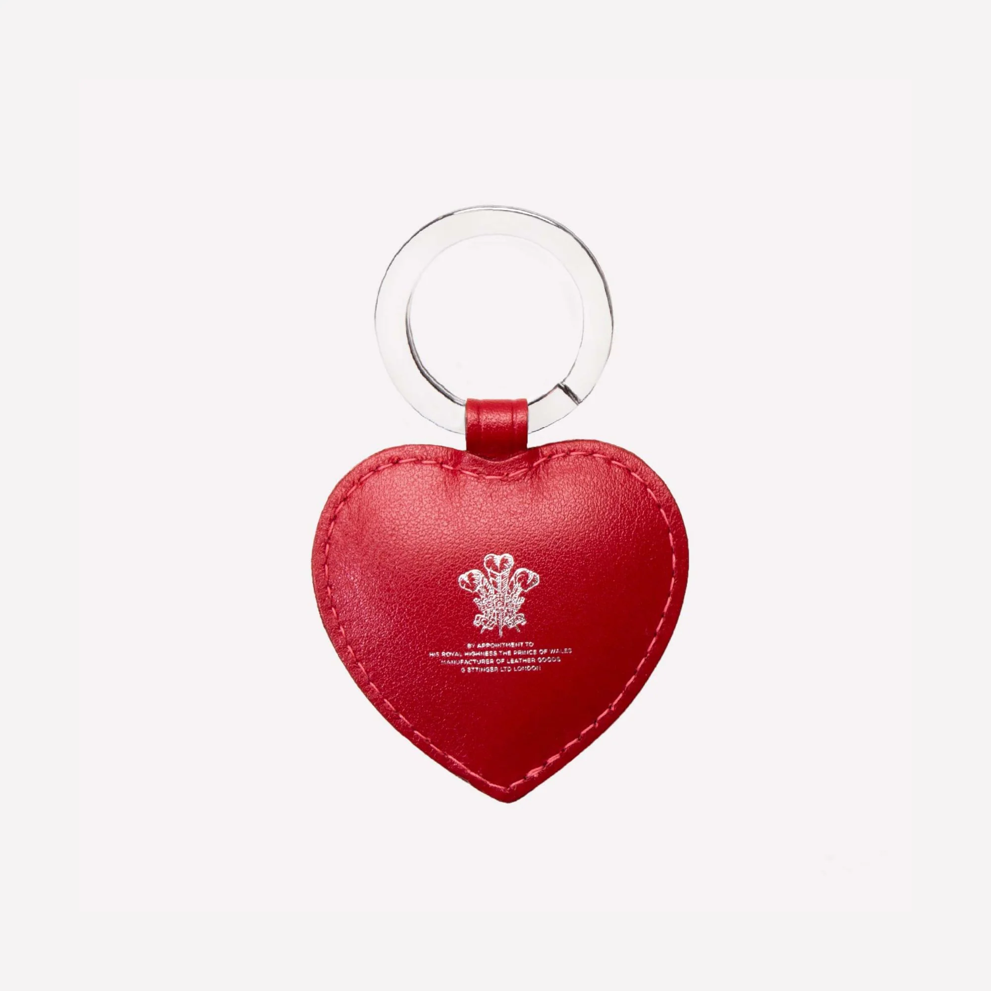 Sterling Heart Key Fob - Image 2