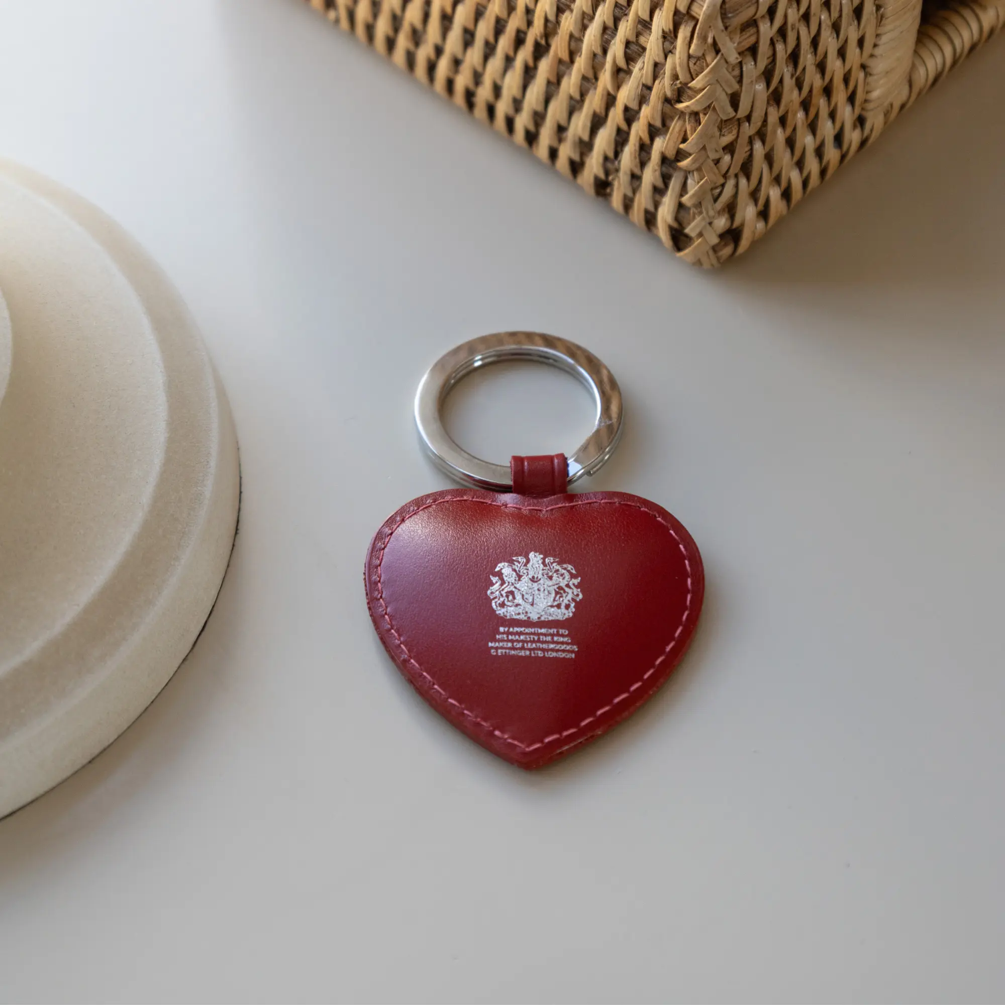 Sterling Heart Key Fob - Image 3
