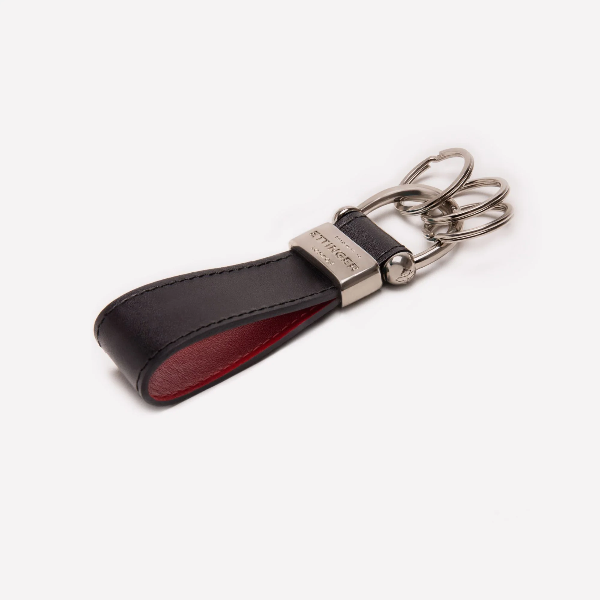 Sterling Stirrup Keyring - Two Tone - Image 9